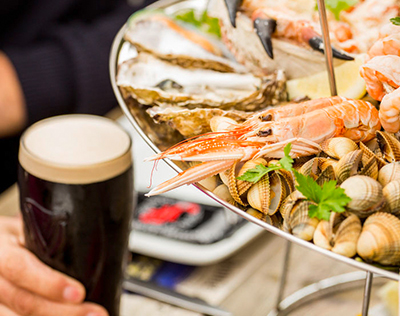 Delicious fresh Irish seafood