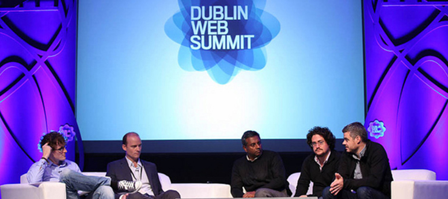 Panel at the Dublin Web Summit