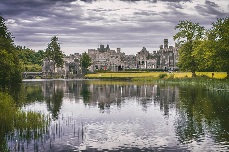 View of Ashford Castle Co. Mayo
