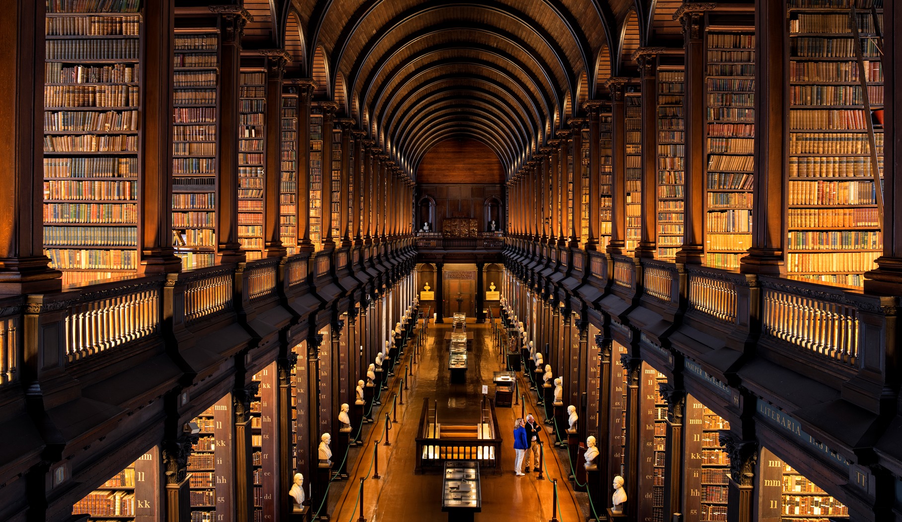 The Long Room in the Old Library, Trinity College Dublin