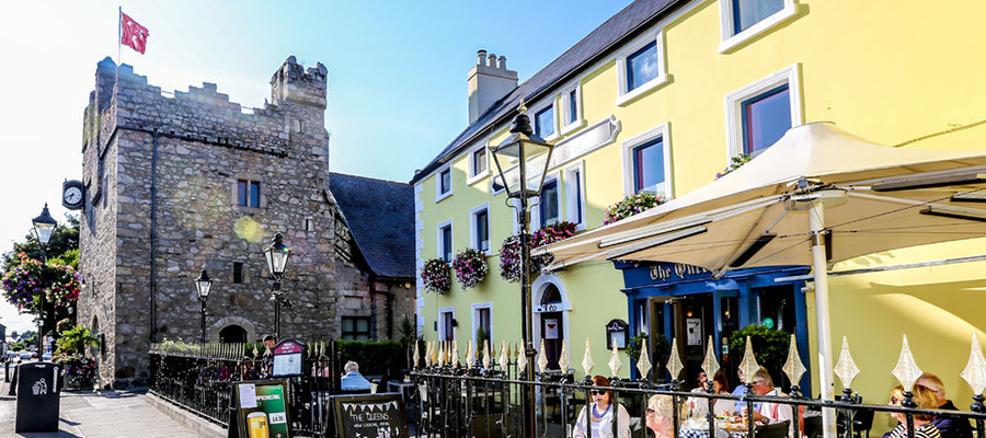 Dalkey Castle in Dalkey Village, County Dublin