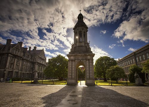 Bell Tower in Trinity College Dublin