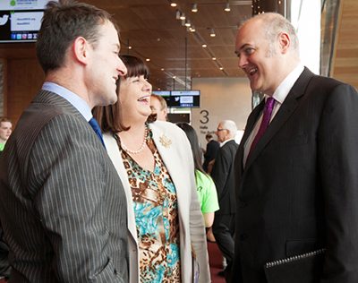 Delegates at the EuroScience Open Forum (ESOF)in the Convention Centre Dublin