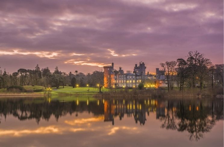 Sunset at Dromoland Castle