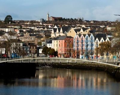 Cork City and the Shandon Bridge