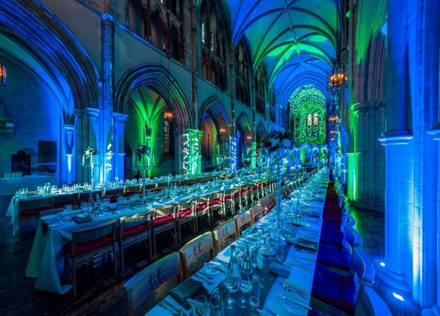 A banquet in Christchurch Cathedral